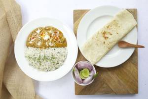 Paneer Butter Masala [650 Ml] With Jeera Rice And 1 Roti