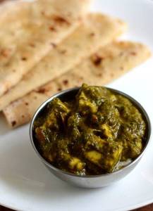 Palak Paneer + 4 Phulka