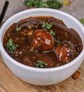 Mushroom Manchurian Gravy