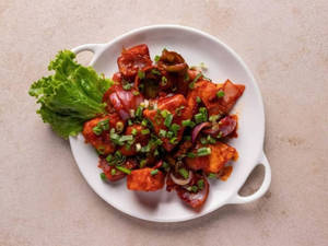 Chilli Paneer.