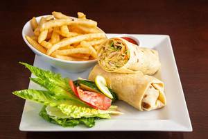 Paneer Roll +french Fries+cold Coffee