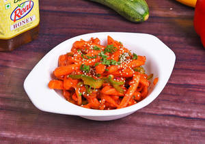 Honey Chilli Potatoes.