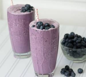 Blueberry Thick Milkshake