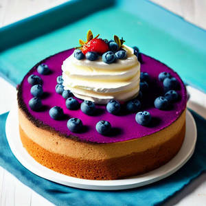 Blueberry cake [1 kg] 