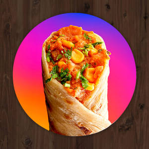 Achari Corn Kathi Roll