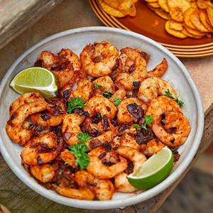 Pepper Prawns