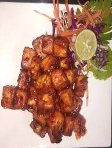 Sticky Bbq Cottage Cheese