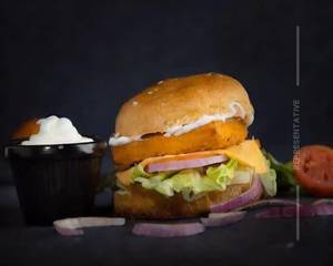 Barbeque Paneer Burger