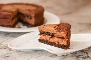 Dark Choco Mousse Cake Pcs