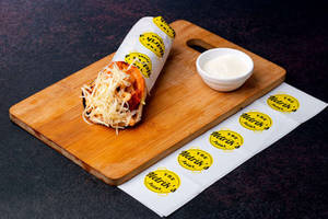 Cheesy Paneer Shawarma