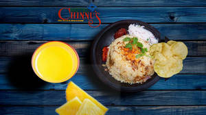 Mini Beef Biriyani [500ML]+ Fresh Pineapple Juice[300ML]