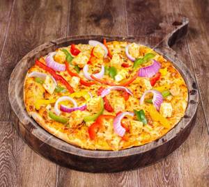 Barbeque Paneer Pizza + Smiley