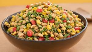 Golden Harvest Crunch: Corn Peanut Salad