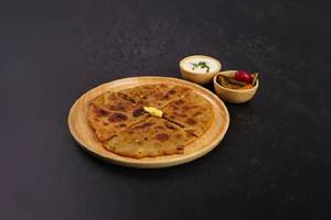 2 Butter Aloo Paratha & Amul Masti Dahi [85 Grams, 1 Cup]