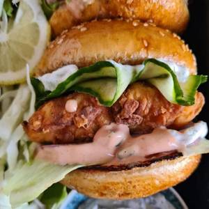 Chicken Dominator Burger