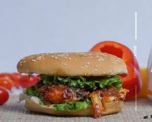 Chilly Paneer Burger