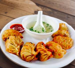 Chicken Momos Fried [10 pcs]