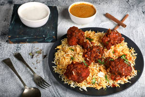 JS.Chicken Lollypop Biryani(5 Pcs)