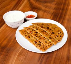 Aaloo Partha (2 Pcs)With Dahi