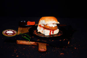 Cheesy Vada Pav