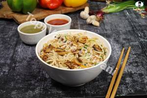 Mushroom Fried Noodles