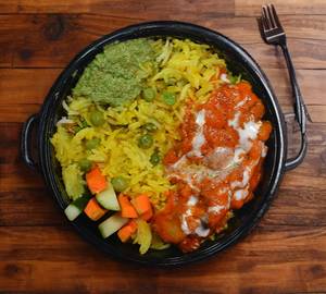 Butter Chicken Rice Bowl