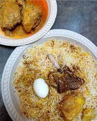 Mutton Biriyani with Chicken Chaap