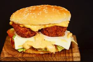 Adda Special Veg Burger