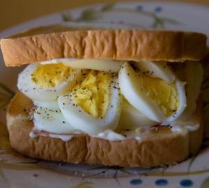 Boiled Egg Sandwich
