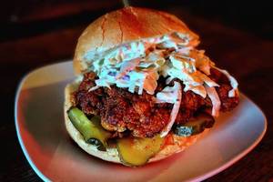 Tandoori Chicken Burger Meal