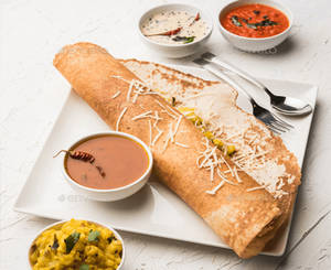 CHICKEN CHEESE MASALA DOSA