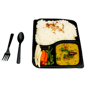 Ghee Rice with Dal Fry