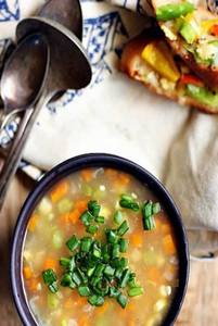 Sweet Corn Non-veg Soup