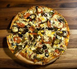 Veg loaded pizza a