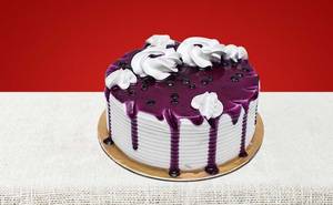 Eggless Blueberry Signature Cake