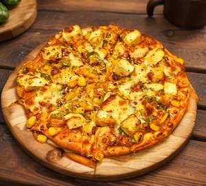 Paneer cheese pizza