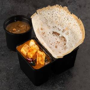 2 Appam + Paneer Masala Curry + Semiya Payasam