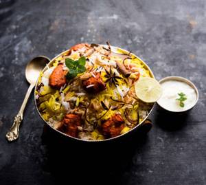 Paneer Hyderabadi Briyani.