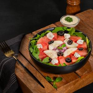 Watermelon And Goat cheese salad