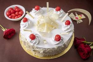White Forest Cake [500 Gms]