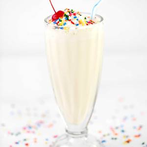 Vanilla Shake With Ice-Cream