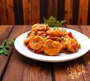 Chilli Prawn Dry