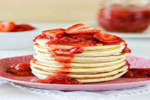 Strawberry Pancake