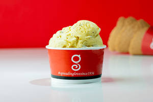 Kesar Pista Ice Cream