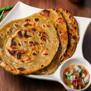 Lal Mirchi Parantha