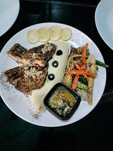 Grilled Fish In Lemon Butter Sauce