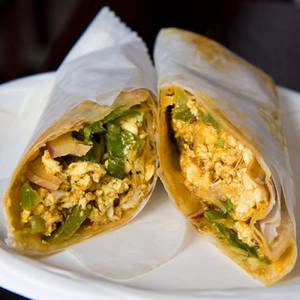 Paneer Bhurji Roll