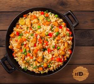 Egg Fried Rice (Sona Masoori Rice)