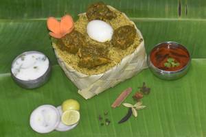 Karivepaku Donne Chicken Butta Biryani