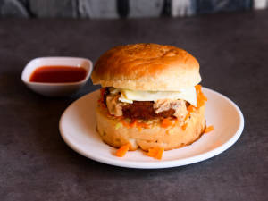 Punjabi Paneer Burger Meal                  